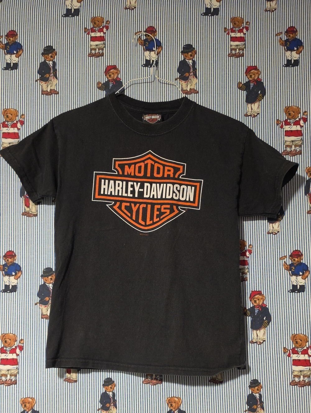 Harley-Davidson Black/Orange Badlands Wall South Dakota Medium